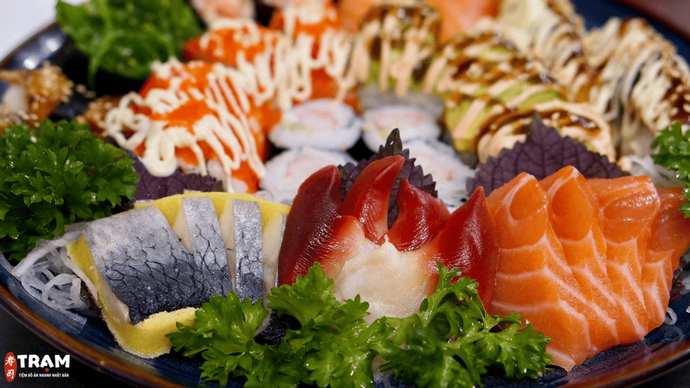 Trạm Sushi chuyên phục vụ các món ăn Nhật Bản chất lượng với giá cả phải chăng (Nguồn: Trạm Sushi - Take Away & Delivery Sushi)